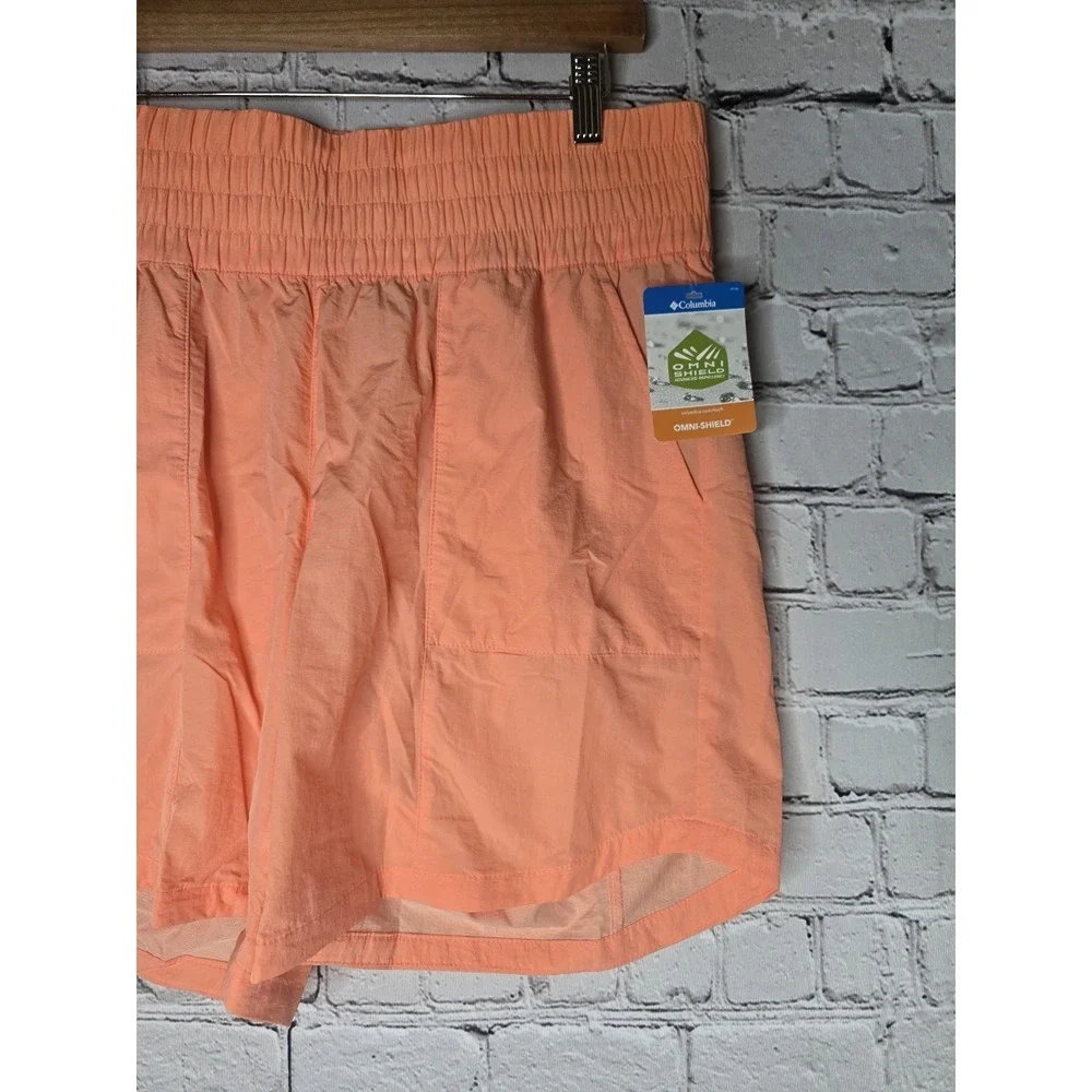 Columbia‎ Omni-Shield Bright Orange Lightweight Shorts New Size Large